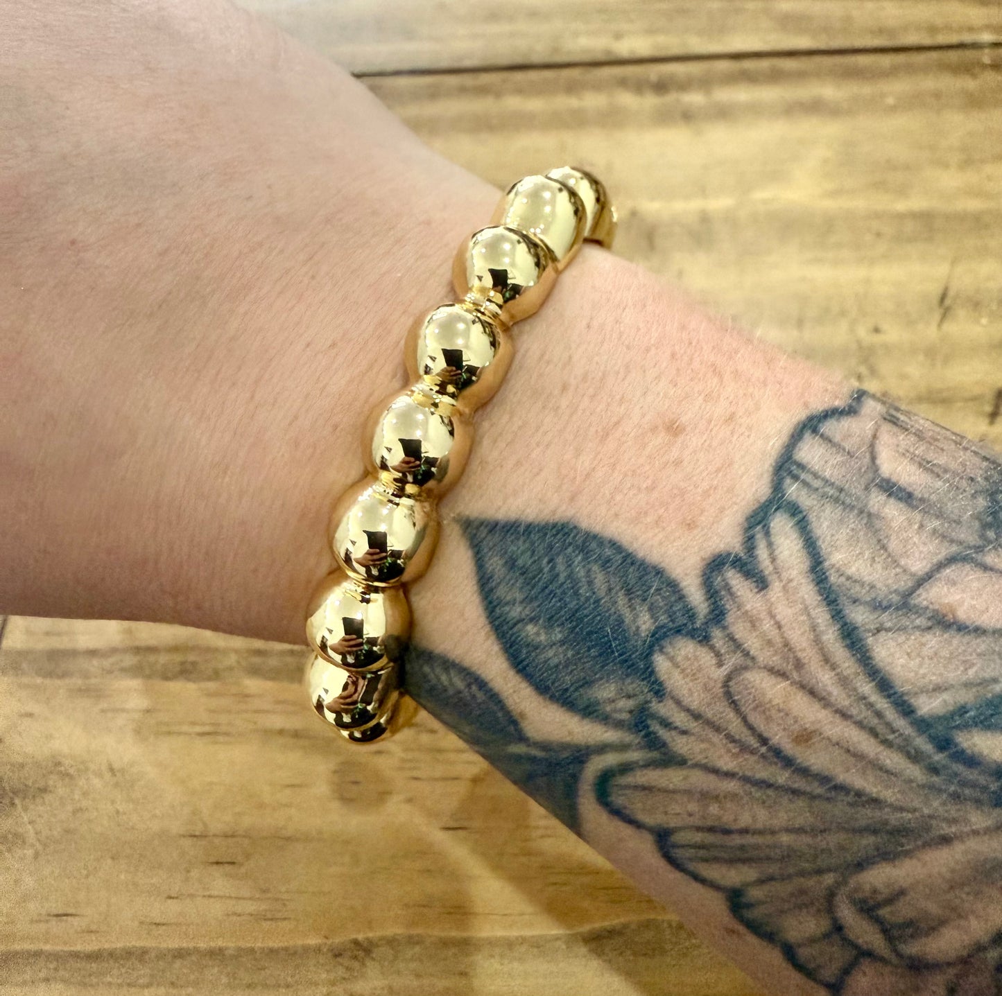Chunky Gold Bracelet