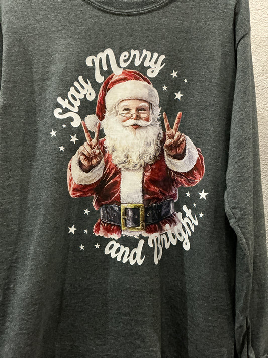 Stay Merry & Bright Santa