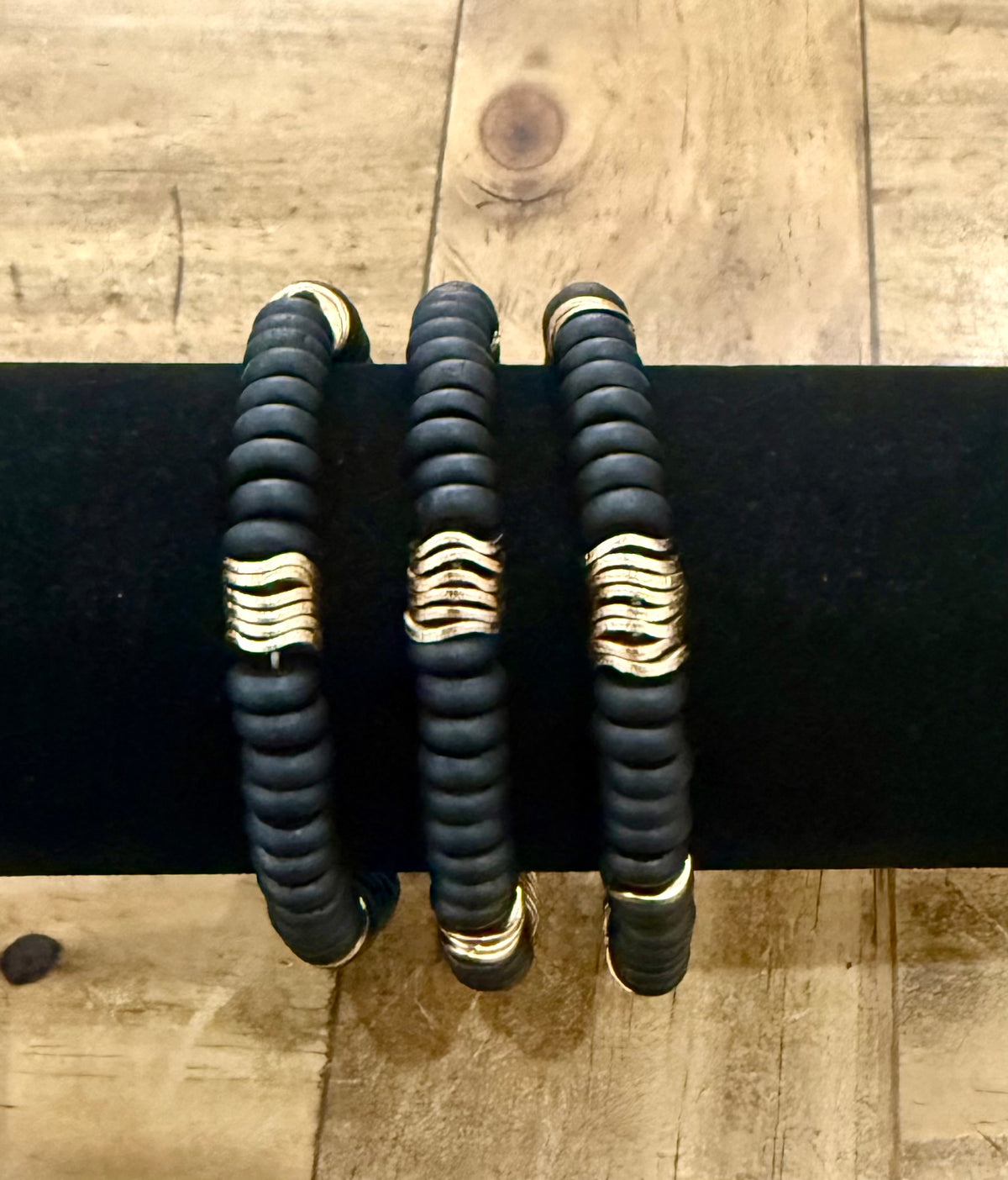 Black & Gold Bracelet