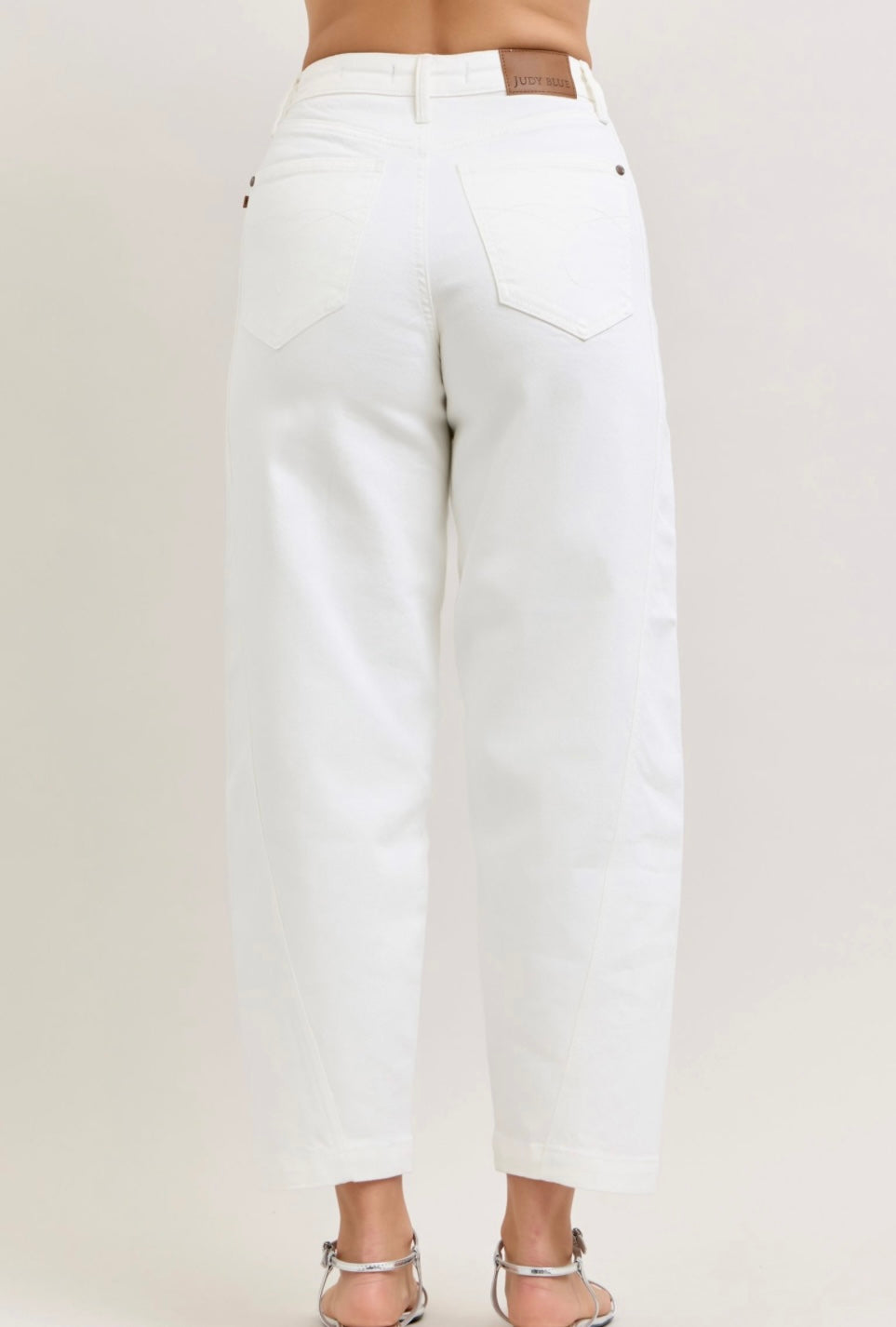 White Judy Blue Pants