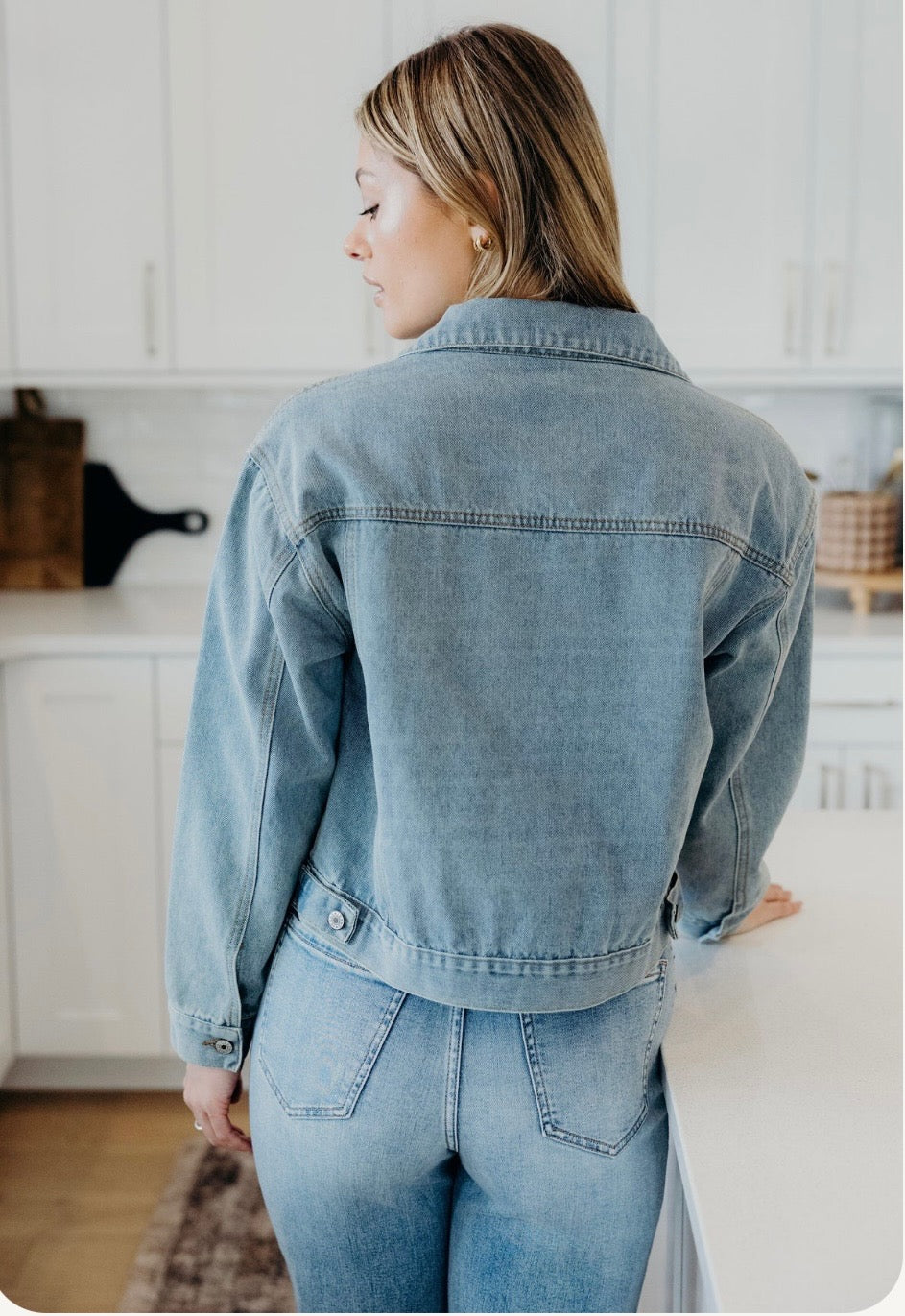 Vintage cropped jacket