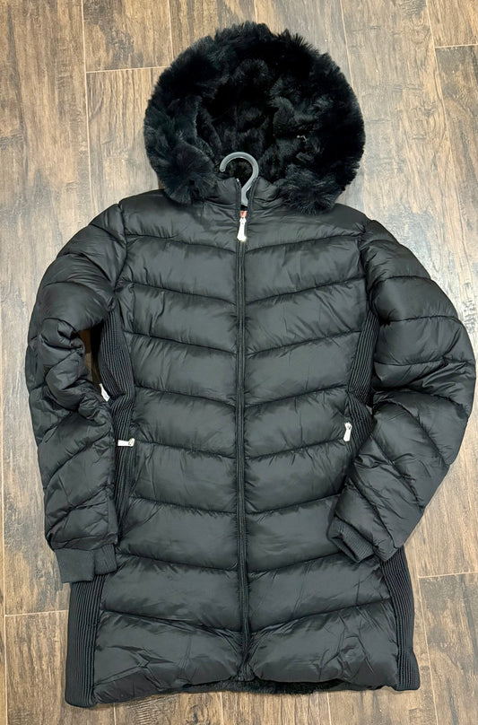 Puffer Jacket With Furry Inside