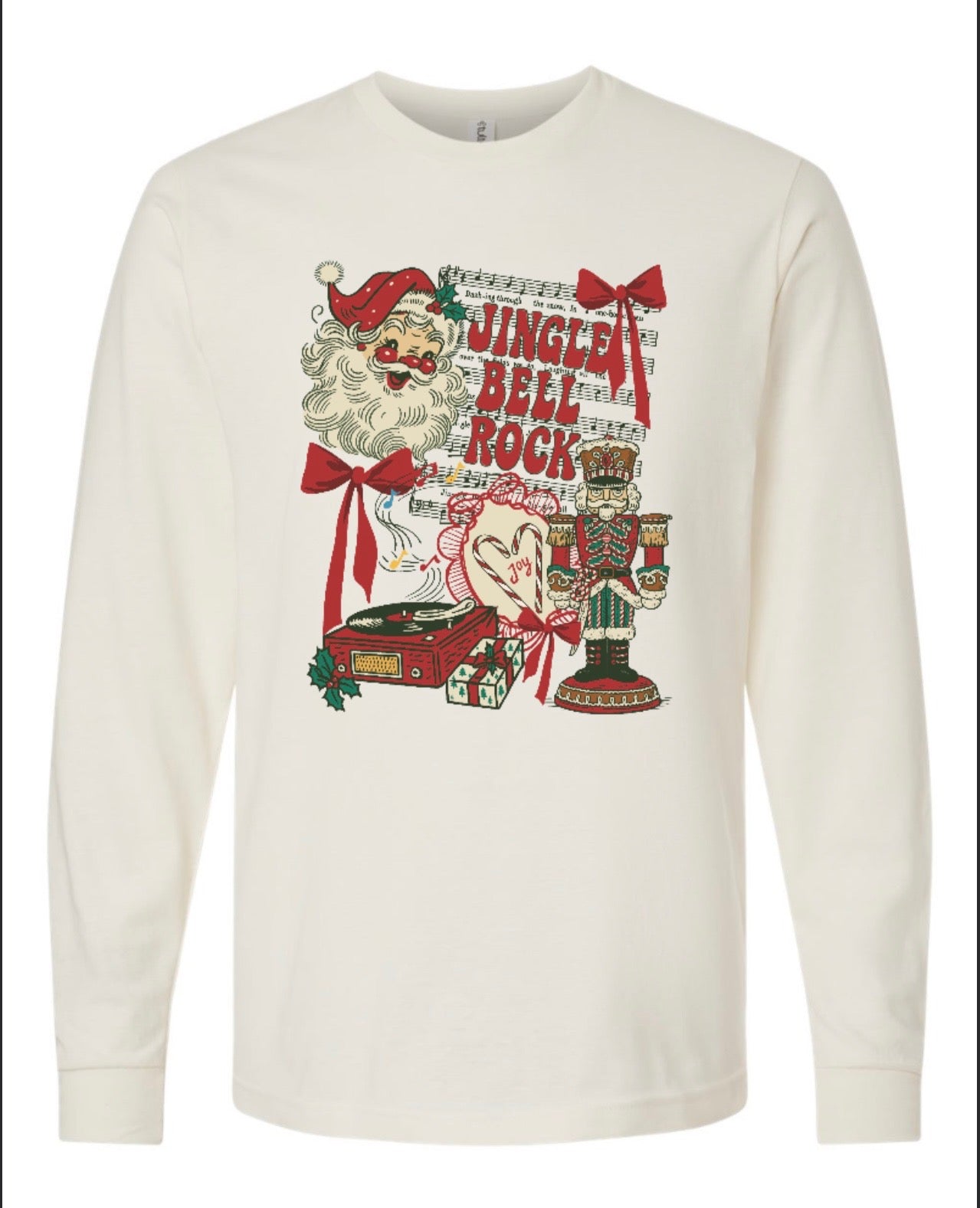 Vintage Santa long sleeve shirt