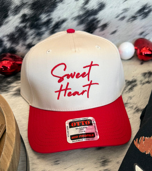Sweet heart hat
