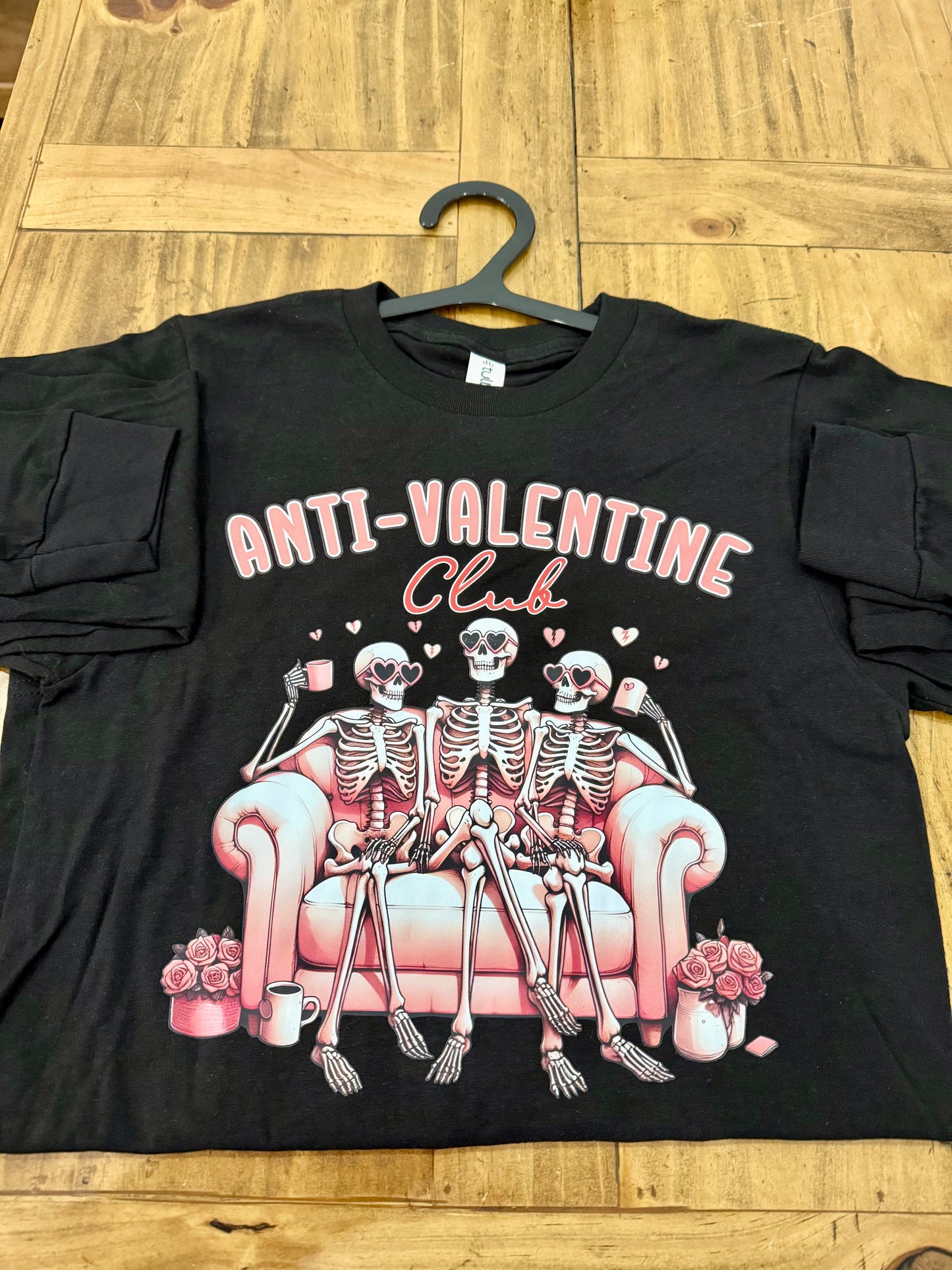 Anti valentines long sleeve shirt