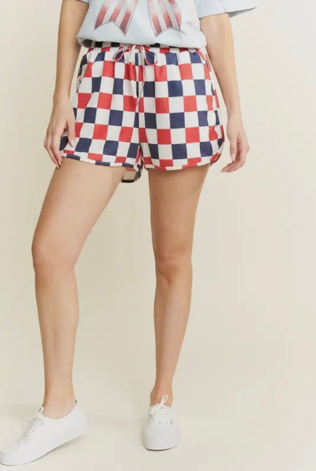 Checkerboard shorts