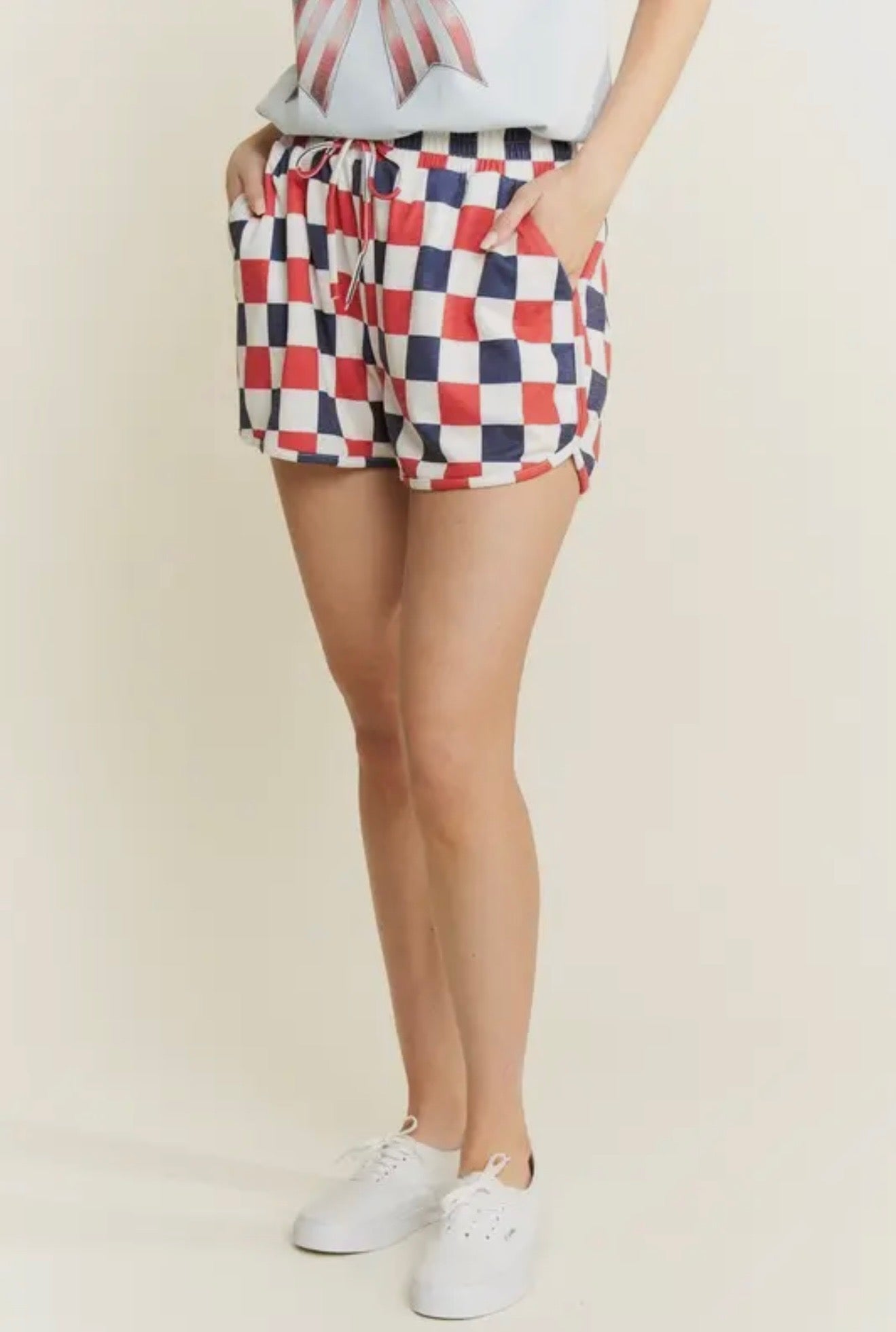 Checkerboard shorts