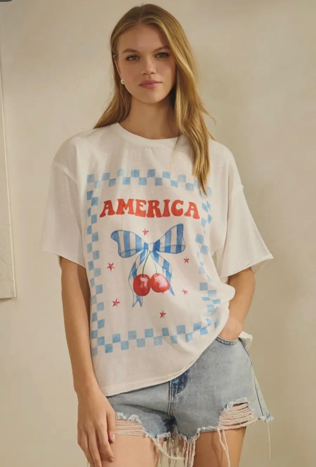 America Relaxed Graphic Tee