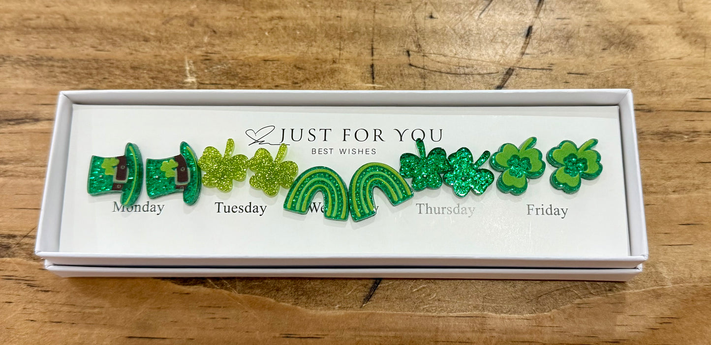 St. Patrick’s Day Earrings Set