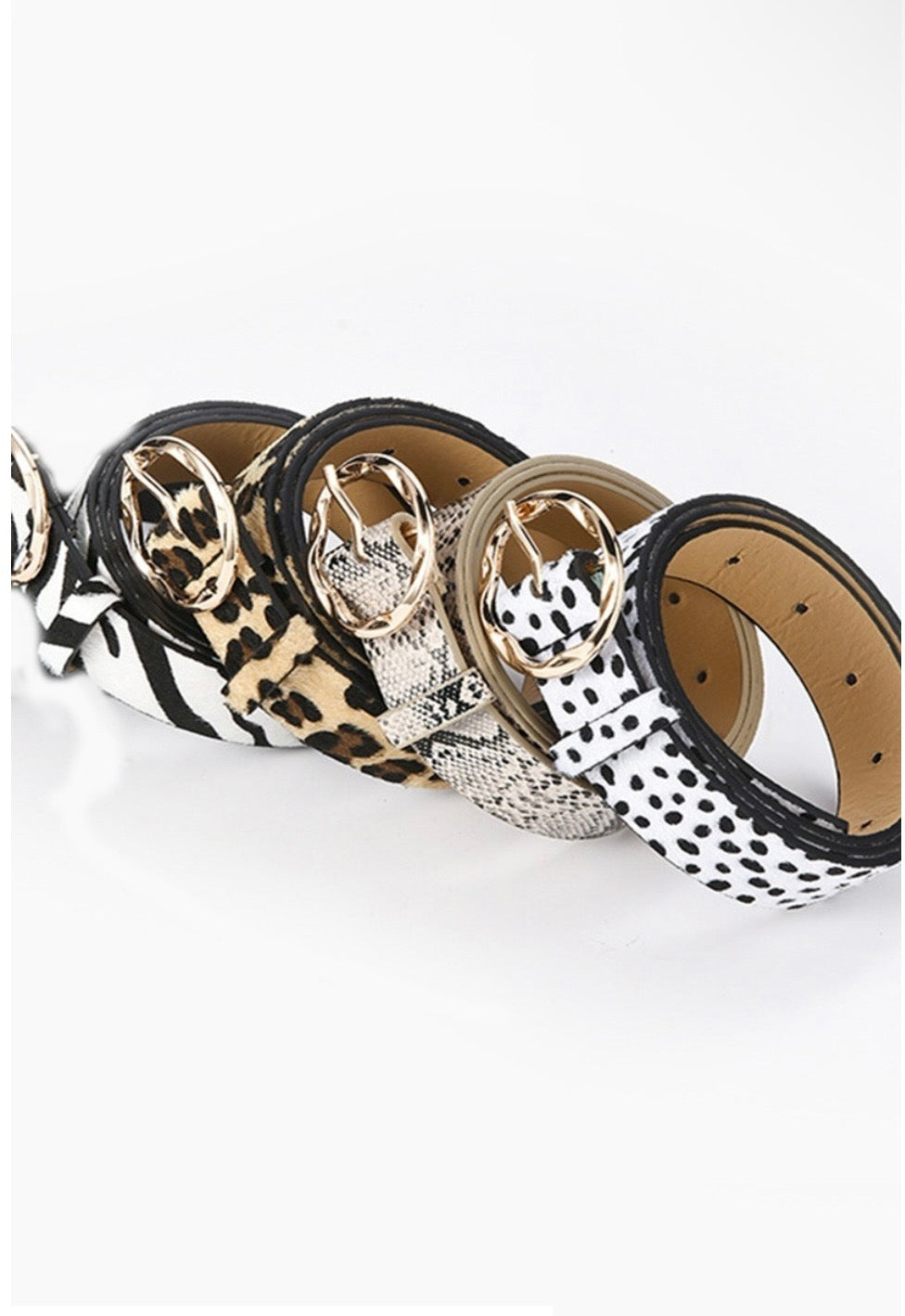 Animal Print Belt