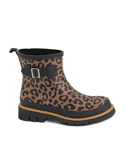 Leopard Rain Boots