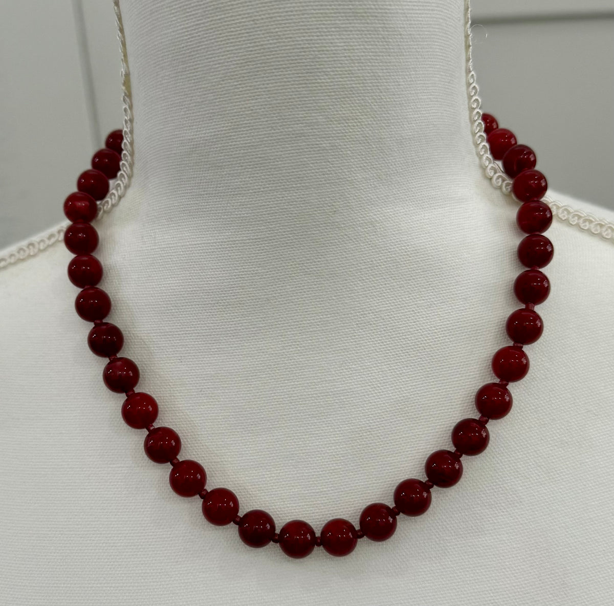 Polished Bead Necklace