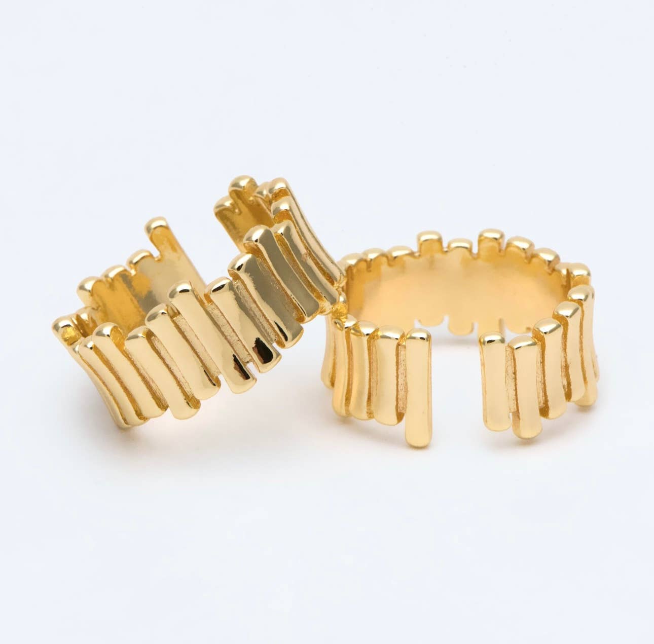 Madison ring | gold chunky ring | gold plated