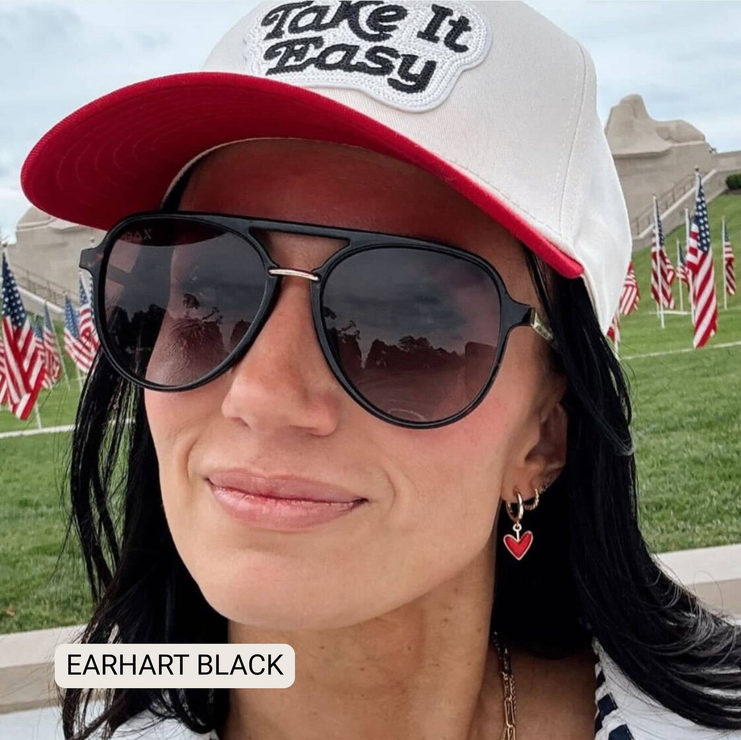 Earhart Cheetah Dax Sunglasses