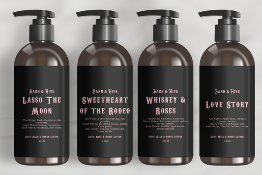 Goat Milk & Honey Lotion: Valentine’s Collection