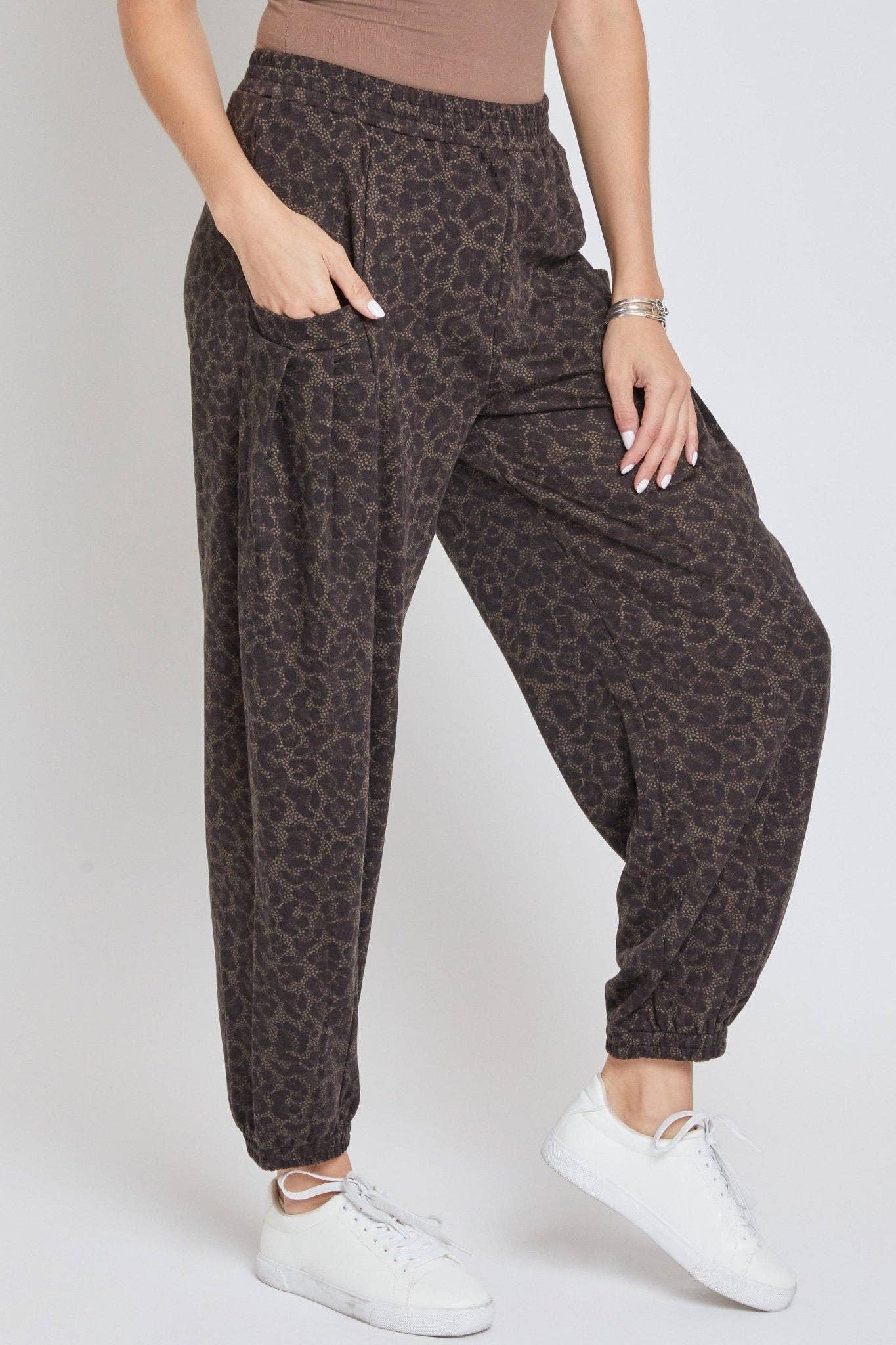 Missy Elastic Balloon Pant with Pockets