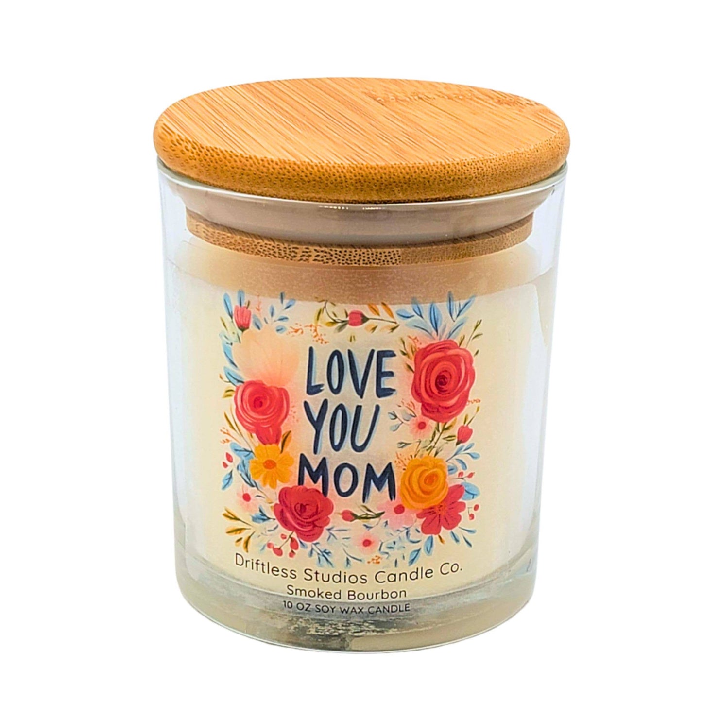 Love You Mom Spring Decor Candles - Mothers Day Gifts