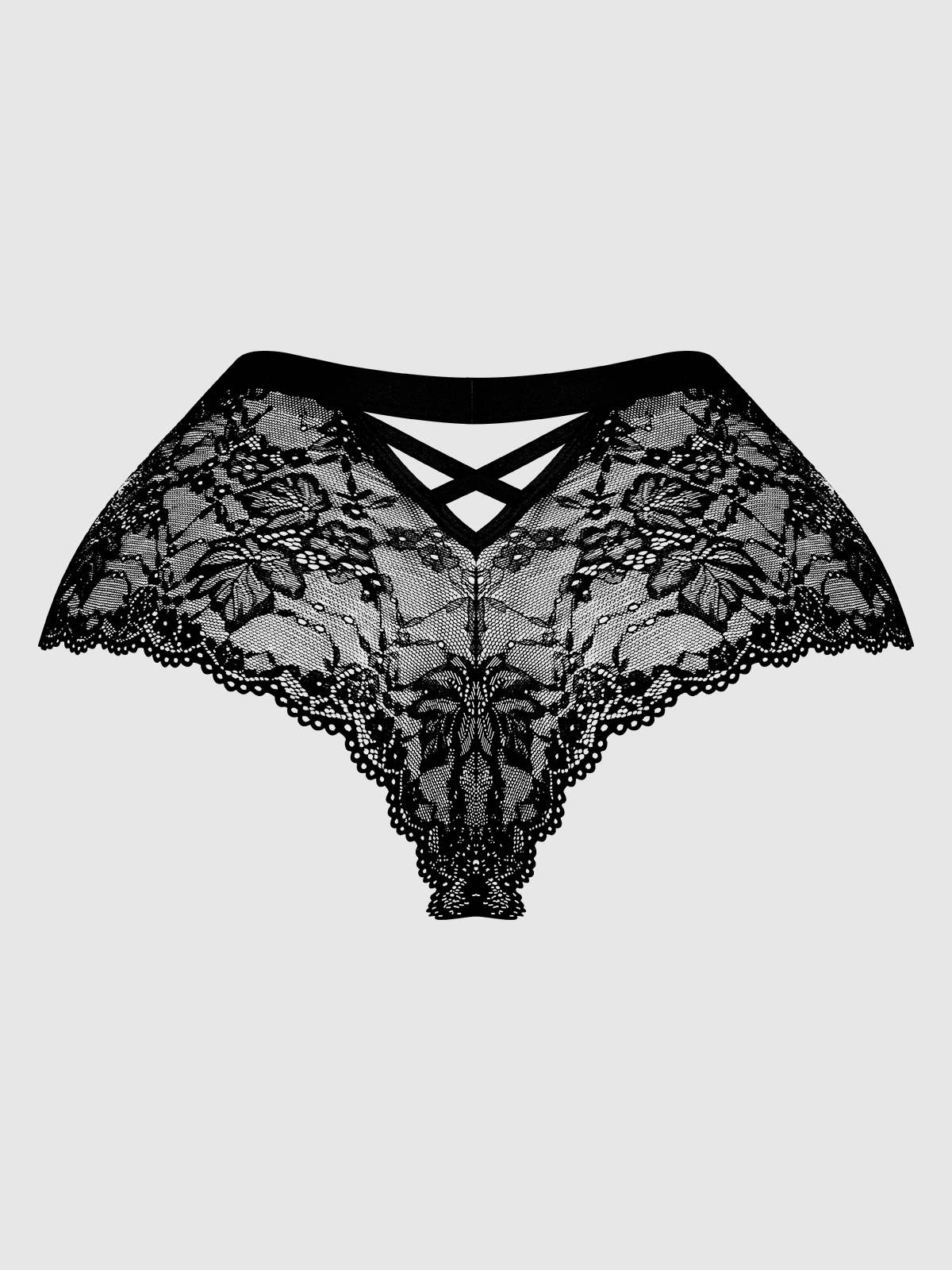 BELLA CRISS CROSS BACK LACE CHEEKY
