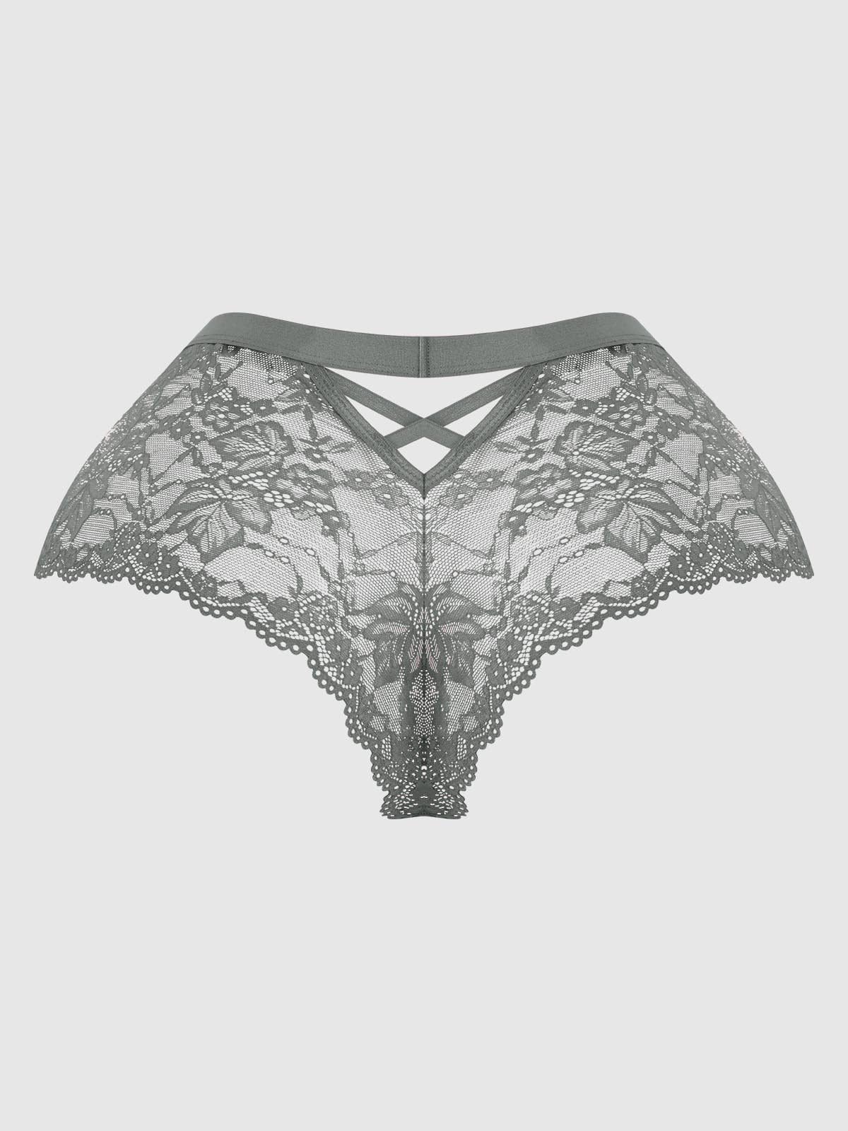 BELLA CRISS CROSS BACK LACE CHEEKY