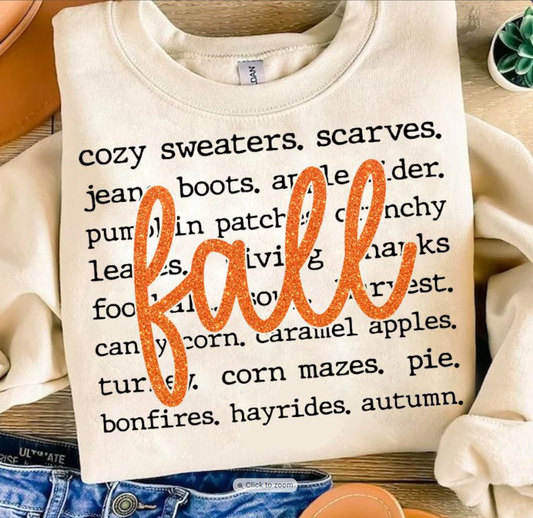 Fall Coquette Sweatshirt