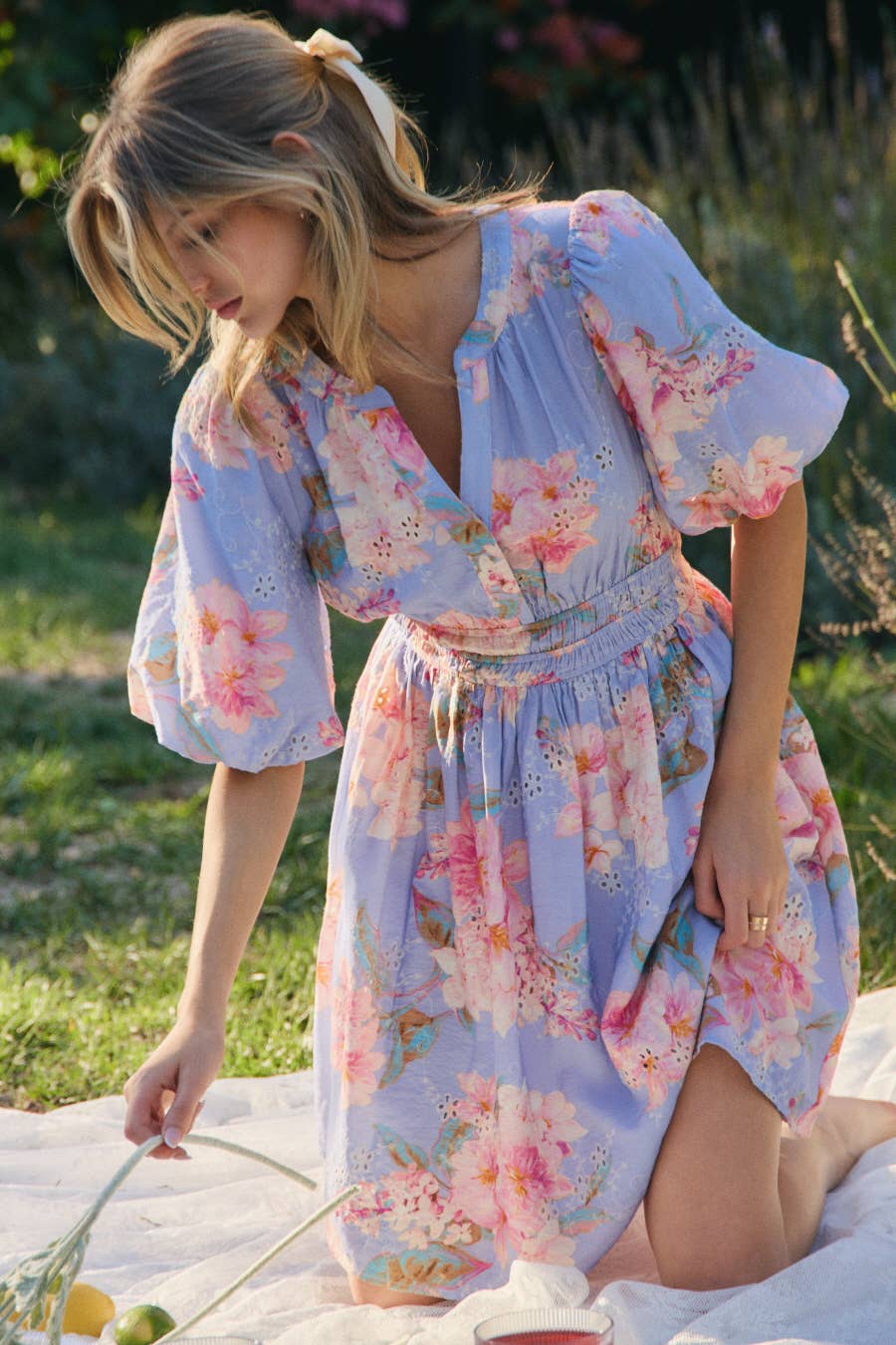 Printed Short Dress