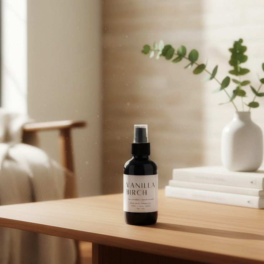 Vanilla Birch – Linen + Room Spray