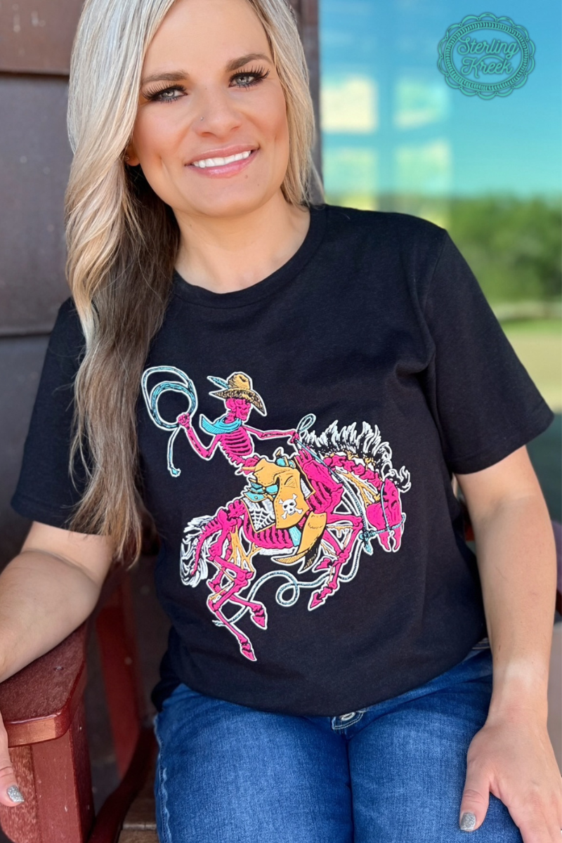 Boogie Bronc Short Sleeve Tee