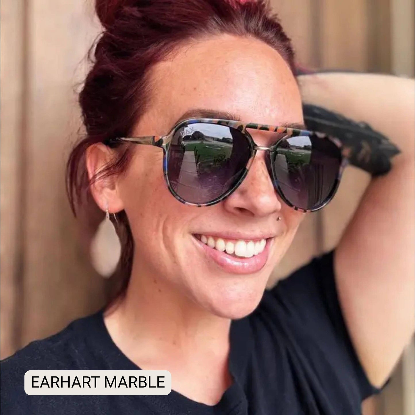 Earhart Cheetah Dax Sunglasses