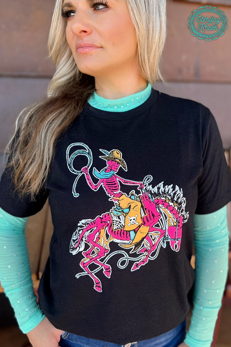 Boogie Bronc Short Sleeve Tee