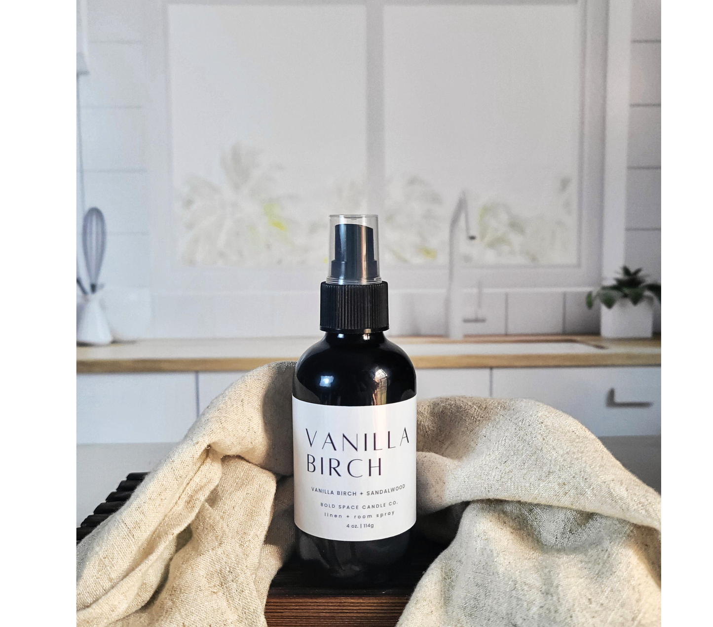 Vanilla Birch – Linen + Room Spray