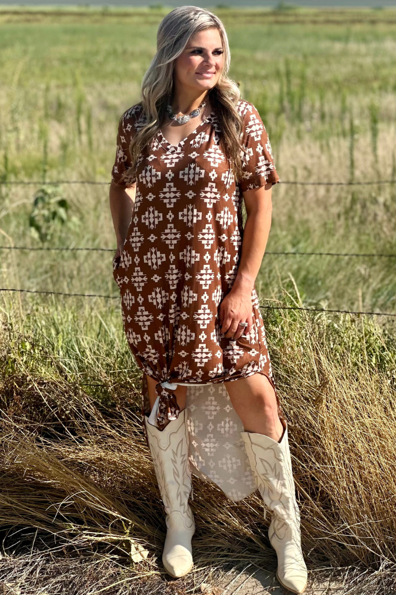 Meet Me In Wyoming Maxi Dress